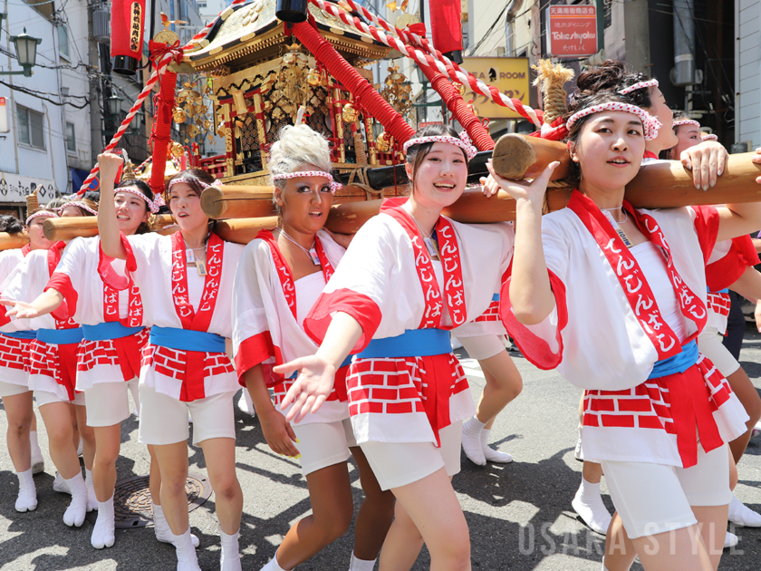 天神祭ギャルみこし（2025年）