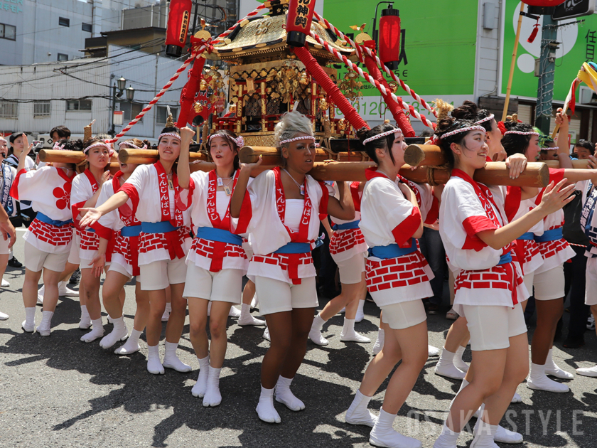 天神祭ギャルみこし（2025年）