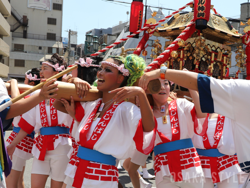 天神祭ギャルみこし（2025年）