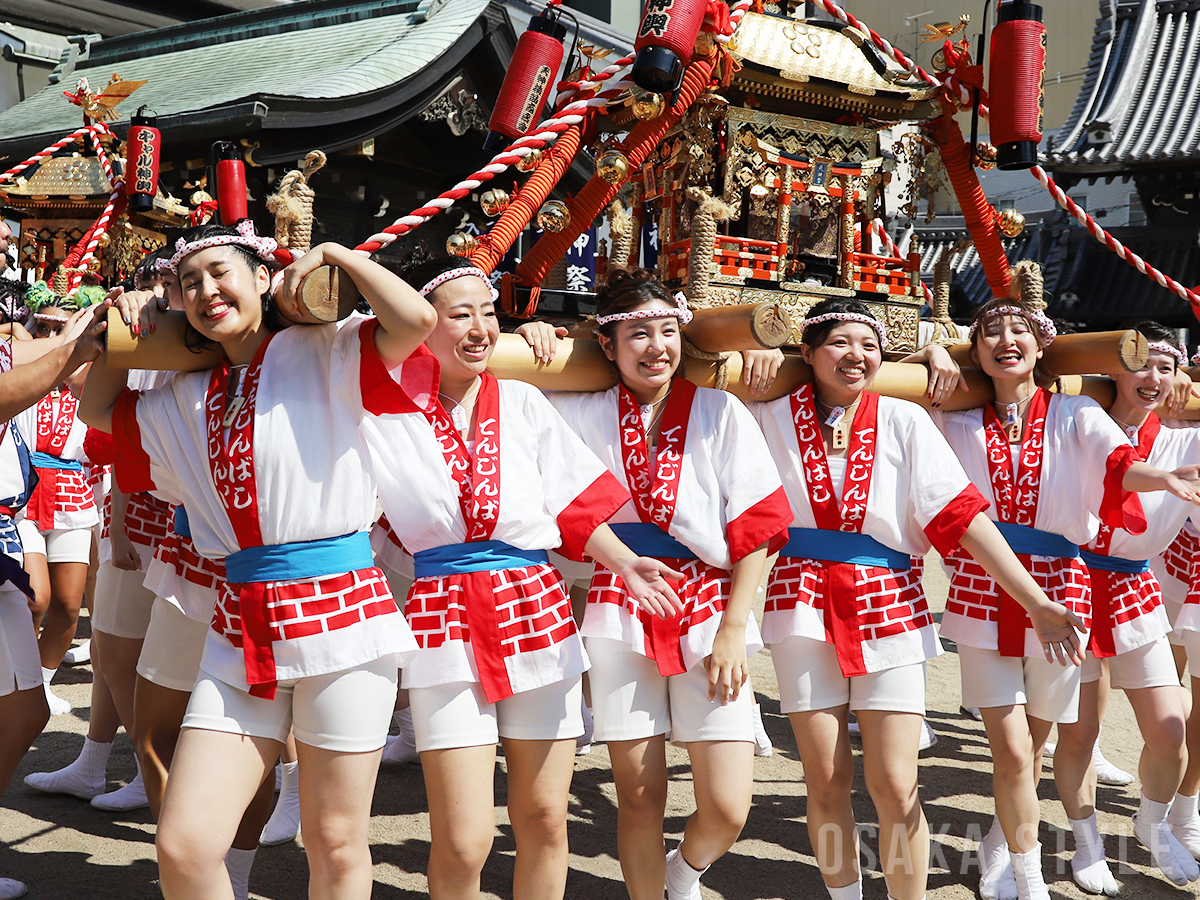 天神祭ギャルみこし