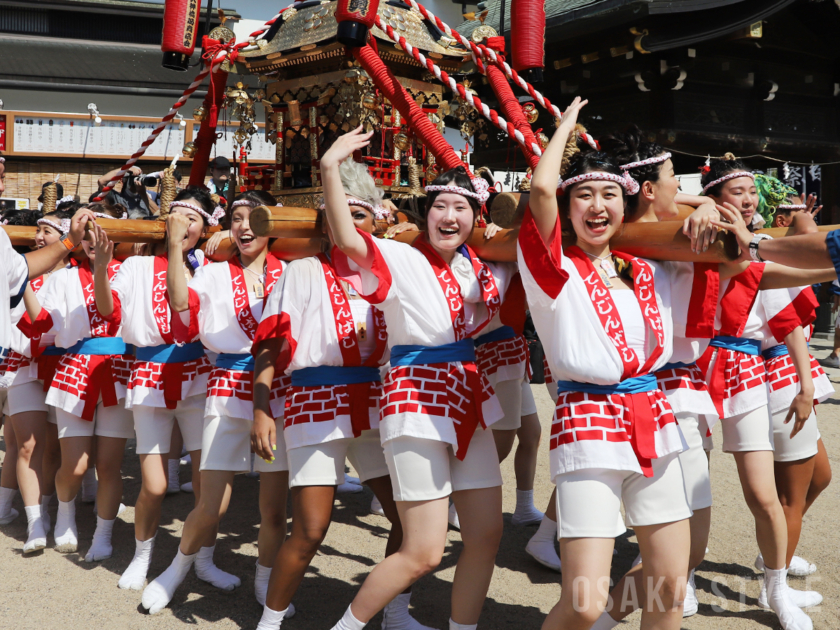 天神祭ギャルみこし（2025年）