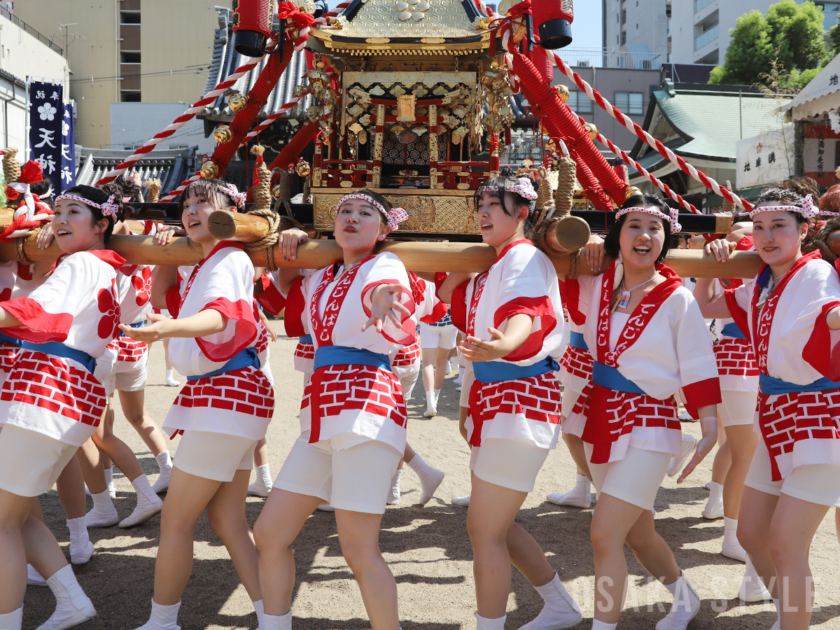天神祭ギャルみこし（2025年）