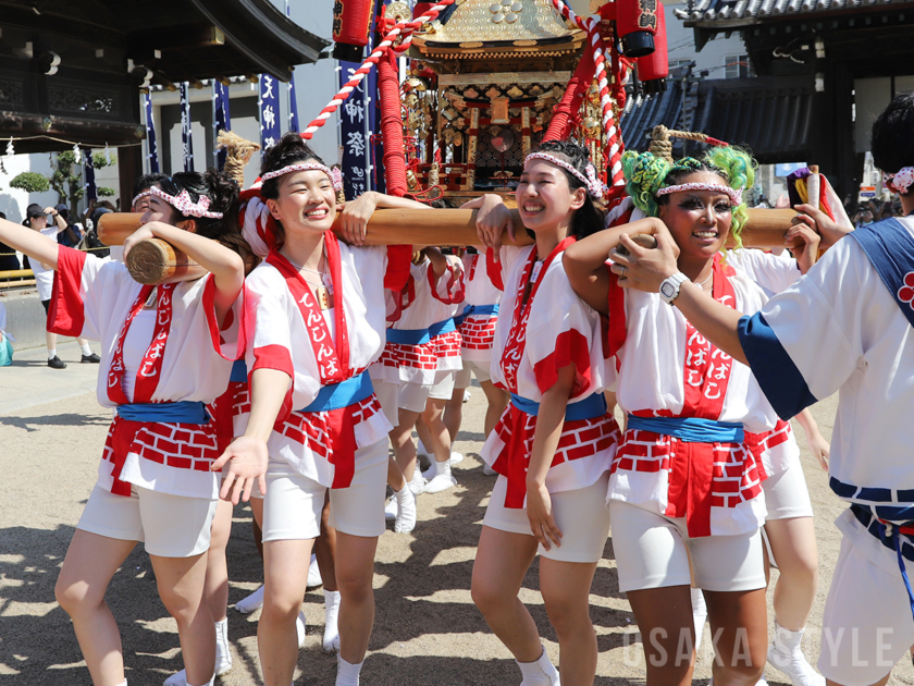 天神祭ギャルみこし（2025年）