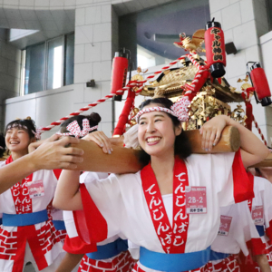 「第42回 天神祭ギャルみこし」のオリエンテーション