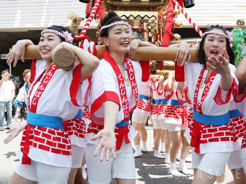 天神祭ギャルみこし（2025年）