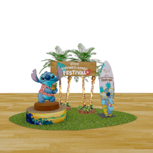 「DISNEY STITCH/HAPPINESS HAWAII FESTIVAL」フォトスポット