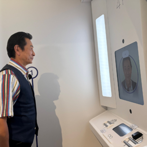 大阪ヘルスケアパビリオンで「カラダ測定ポッド」を体験