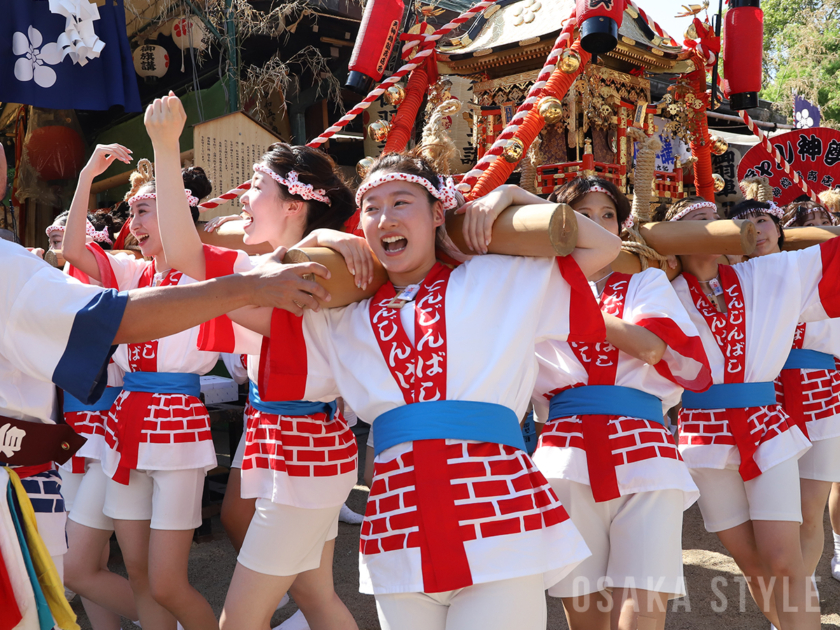 天神祭ギャルみこし（2025年）