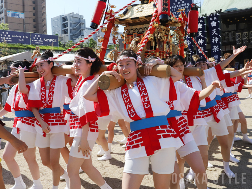 天神祭ギャルみこし（2025年）