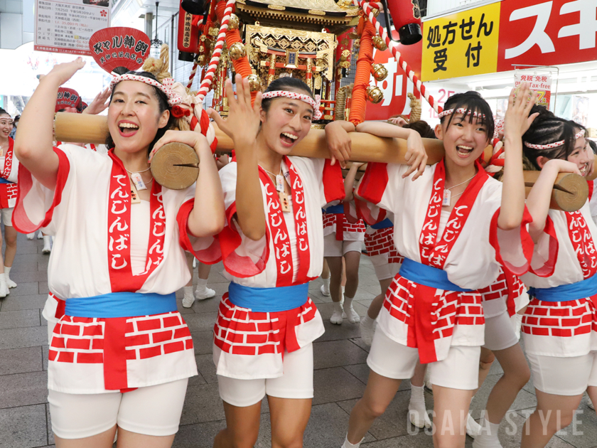 天神祭ギャルみこし（2025年）
