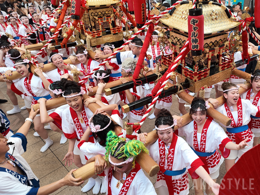 天神祭ギャルみこし（2025年）