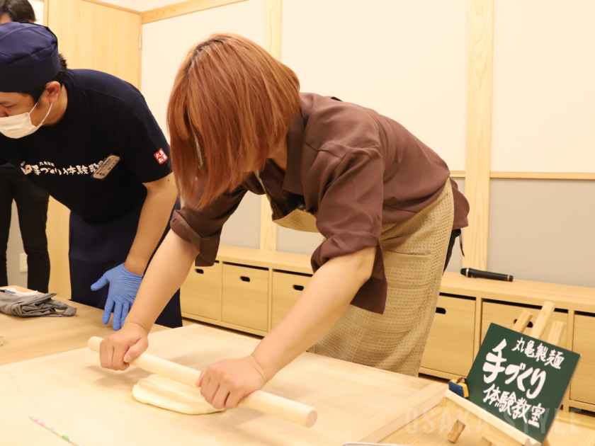 丸亀製麺 手づくり体験教室 エル守口