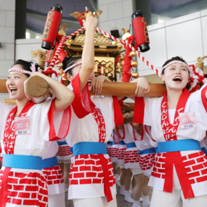 「第42回 天神祭ギャルみこし」のオリエンテーション