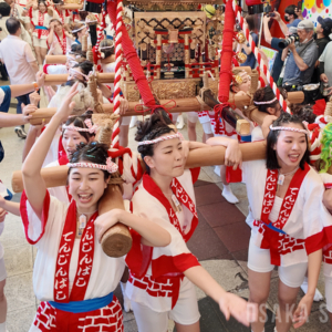 天神祭ギャルみこし（2025年）