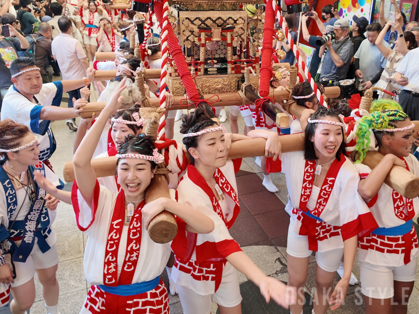 天神祭ギャルみこし（2025年）