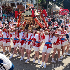 天神祭ギャルみこし（2025年）