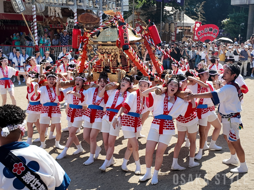 天神祭ギャルみこし（2025年）