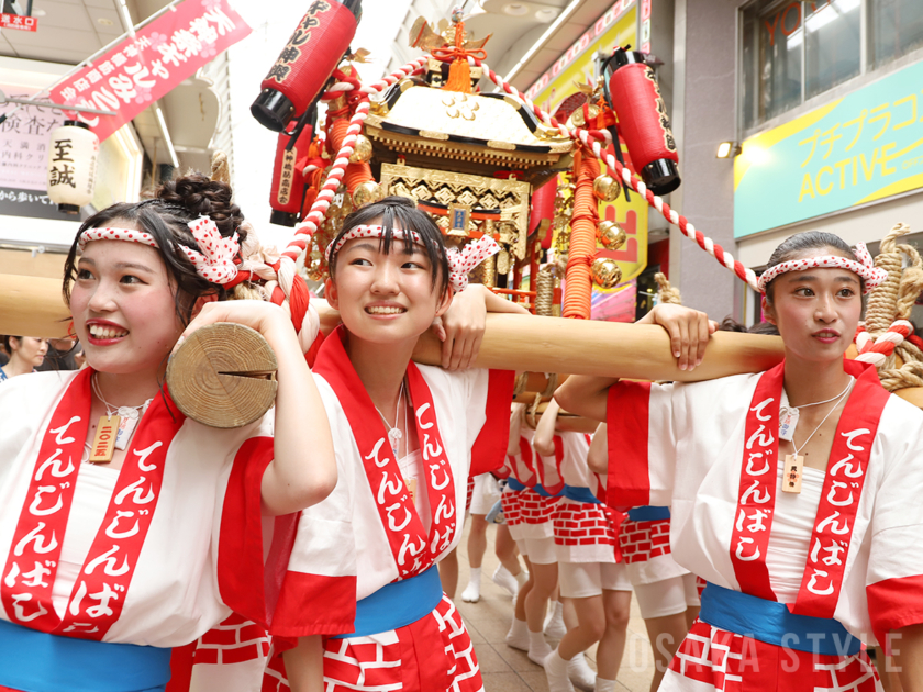 天神祭ギャルみこし（2025年）