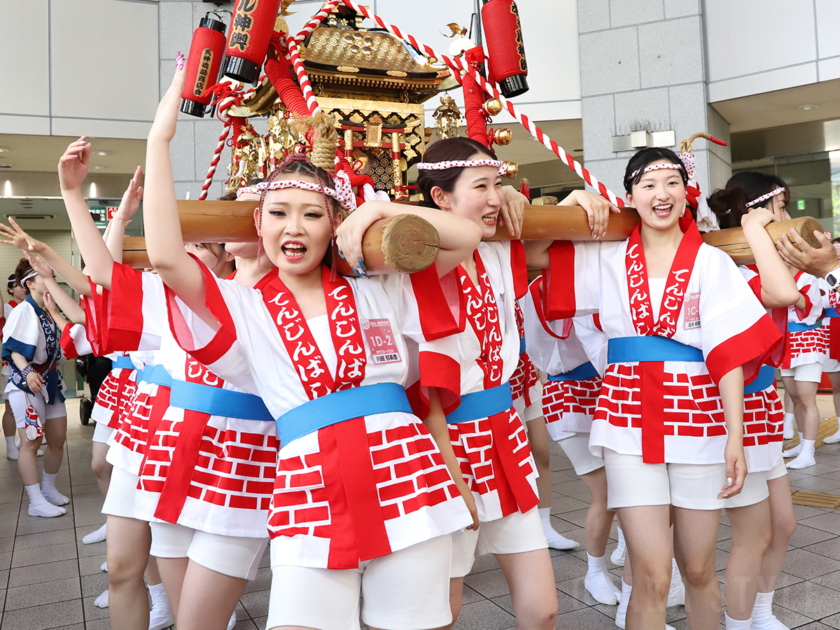 「第42回 天神祭ギャルみこし」のオリエンテーション