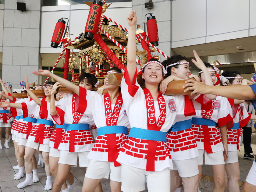 「第42回 天神祭ギャルみこし」のオリエンテーション