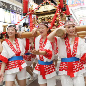 天神祭ギャルみこし（2025年）