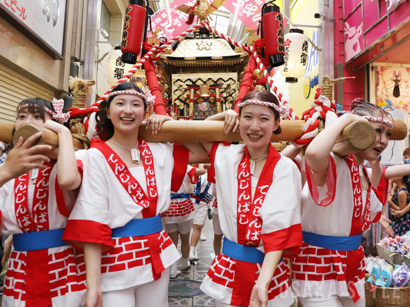 天神祭ギャルみこし（2025年）