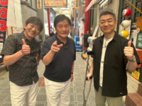 「大阪おっさんぽ」に堀内孝雄さん、橋下徹さん