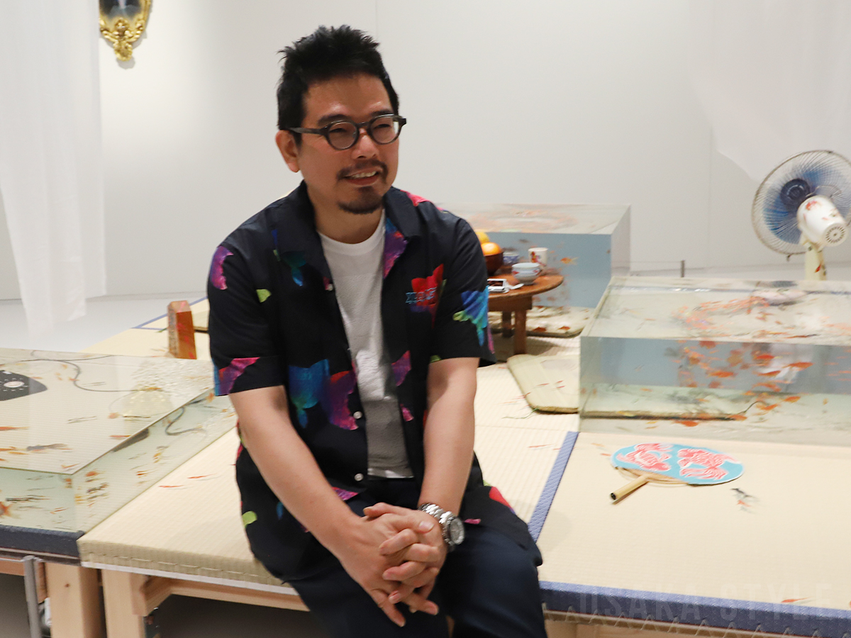 美術作家 深堀隆介さん