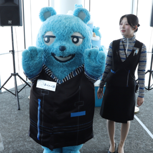 あべのべあの新衣装をお披露目
