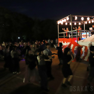 「大阪グルメEXPO2025」で盆踊り大会