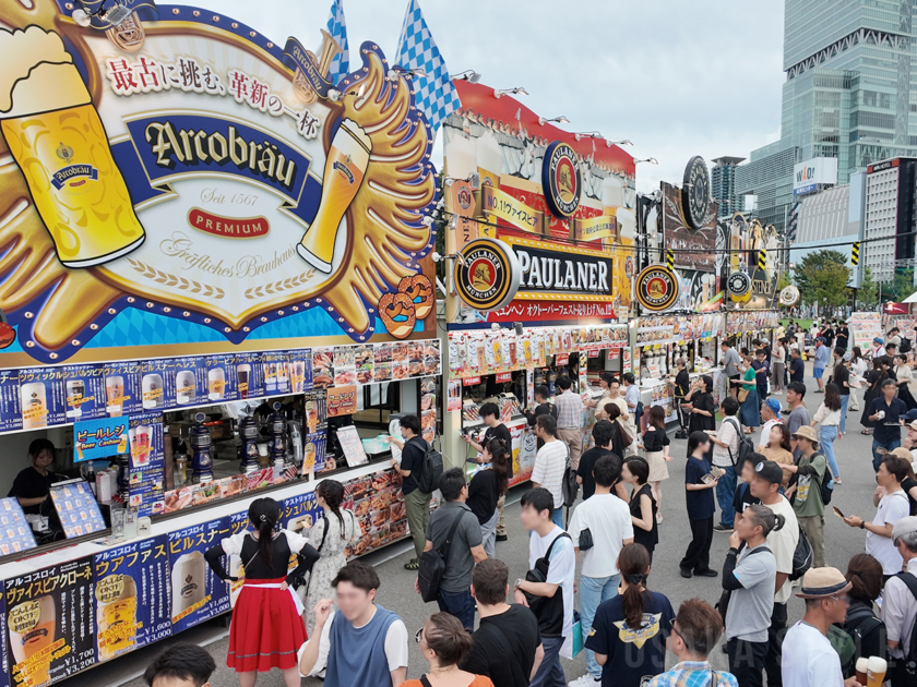 天王寺公園でドイツビールの祭典「てんしばオクトーバーフェスト2025」　