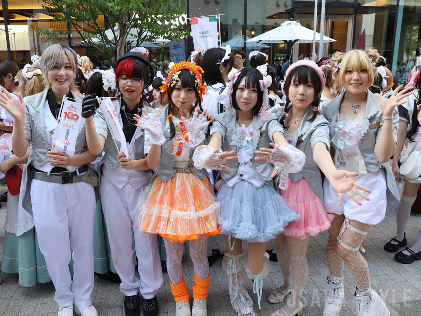 浪速区制100周年「浪速区商店会連盟 なにわ100人パレード ～メイドさん大集合～」