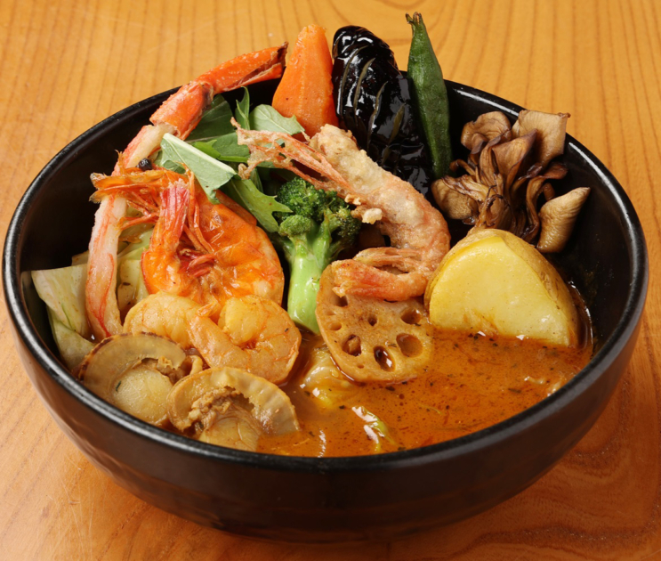 「奥芝商店」竜宮の賄い海鮮スープカリー