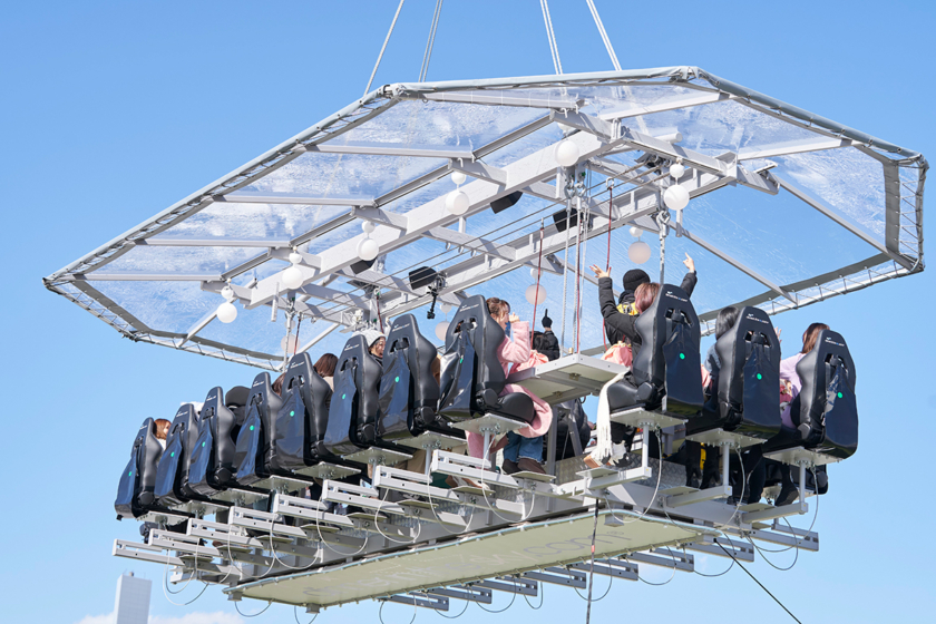 空中レストラン「ディナーインザスカイ」