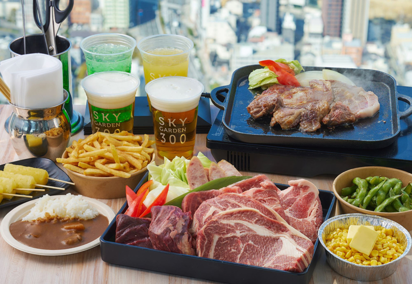 黒毛和牛ステーキのBBQプラン