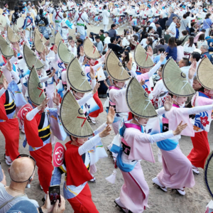「第13回 天神天満阿波おどり」総踊り