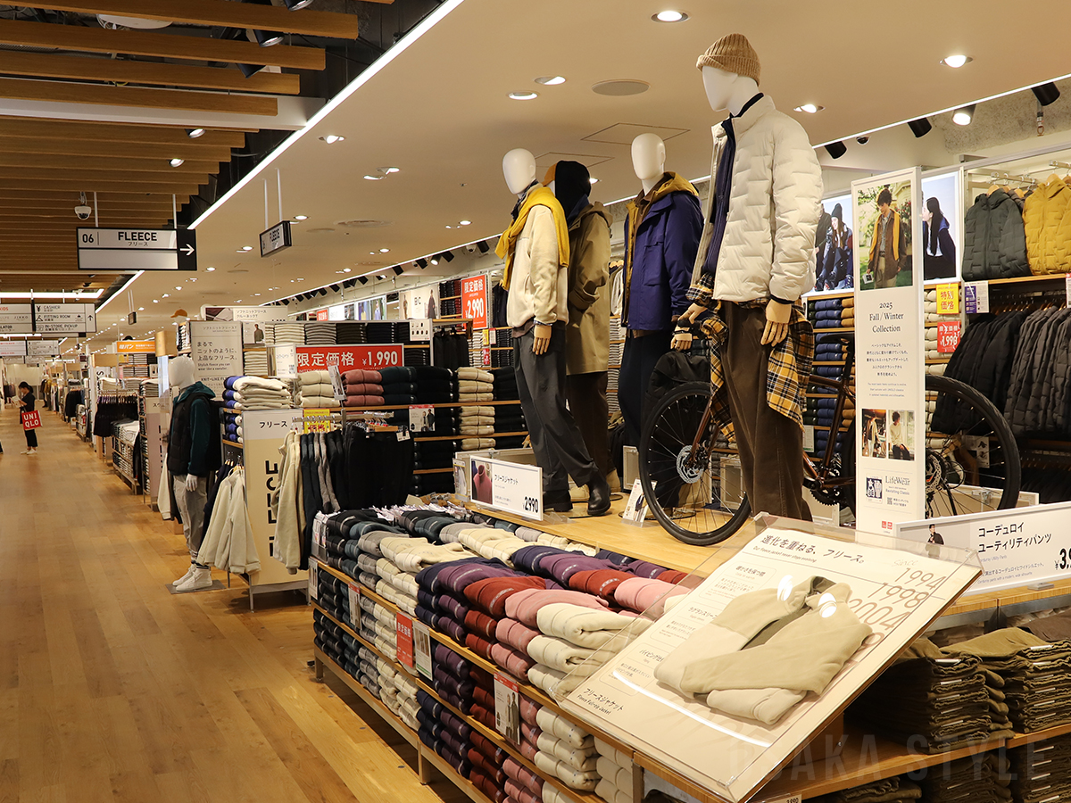 グローバル旗艦店「UNIQLO UMEDA」