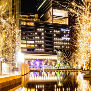 イルミネーション 「Champagne Gold Illumination in UMEKITA」