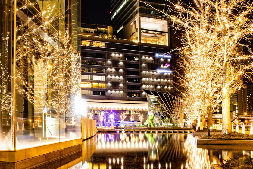 イルミネーション 「Champagne Gold Illumination in UMEKITA」