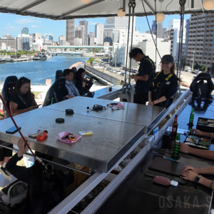 空中レストラン「Dinner in the Sky OSAKA」