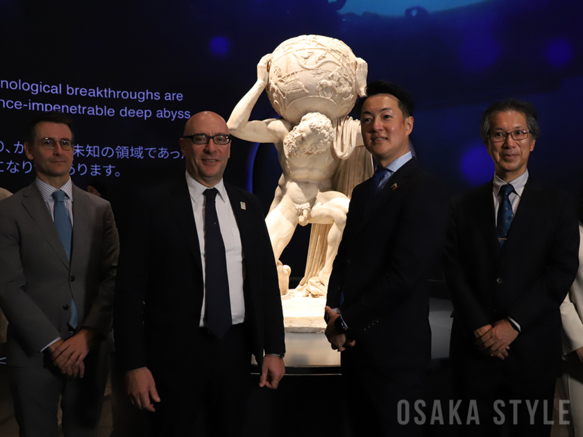 「天空のアトラス イタリア館の至宝」記者発表会