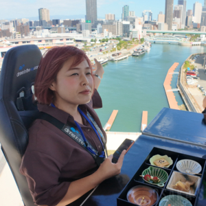 空中レストラン「Dinner in the Sky OSAKA」