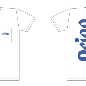 Orion Popup Tシャツ WHITE