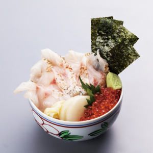 「佐渡の寿司 弁慶」のどぐろ丼