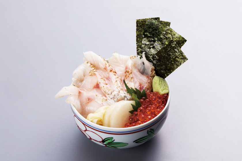 「佐渡の寿司 弁慶」のどぐろ丼