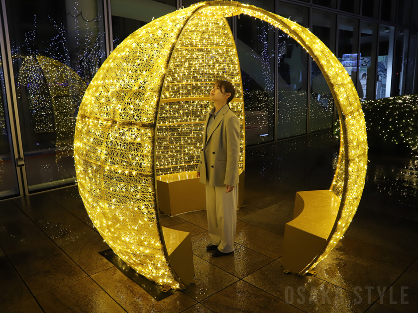 あべのハルカス16階屋外庭園のフォトスポット