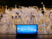 なんばパークス「煌めく草原」