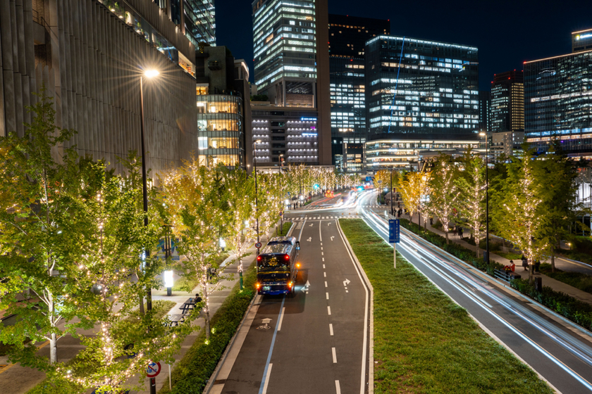 グランフロント大阪、グラングリーン大阪でイルミネーション点灯