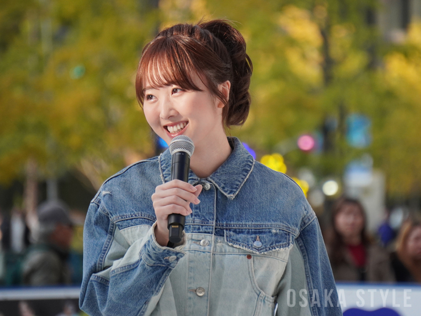 本田望結さんが「ウメダ☆アイスリンク つるんつるん」で初滑り