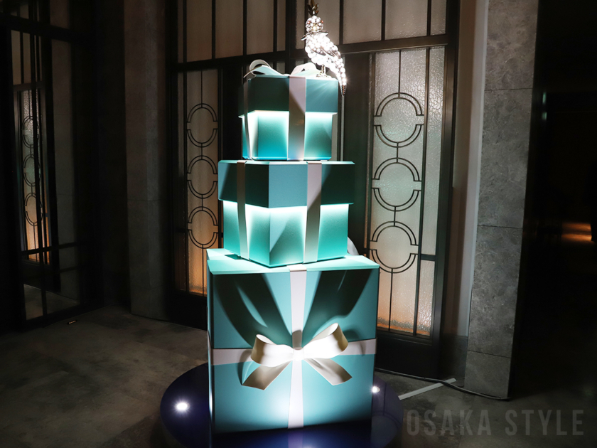 ティファニー「バード オン ア ボックス」オーナメント